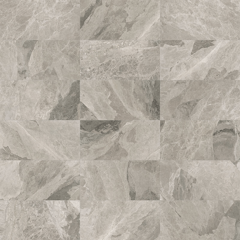 3 X 9 In Phantasie Gray Polished Marble - BUILDMYPLACE