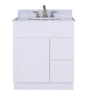 30" BLAIR SHAKER Bathroom Vanity - 30"W x 21"D x 34.5"H - BUILDMYPLACE