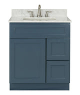 30" BLAIR SHAKER Bathroom Vanity - 30"W x 21"D x 34.5"H - BUILDMYPLACE