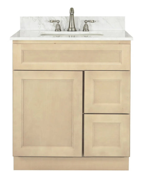 30" BLAIR SHAKER Bathroom Vanity - 30"W x 21"D x 34.5"H - BUILDMYPLACE