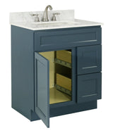 30" BLAIR SHAKER Bathroom Vanity - 30"W x 21"D x 34.5"H - BUILDMYPLACE