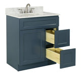 30" BLAIR SHAKER Bathroom Vanity - 30"W x 21"D x 34.5"H - BUILDMYPLACE