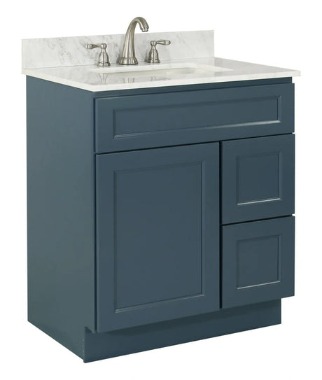 30" BLAIR SHAKER Bathroom Vanity - 30"W x 21"D x 34.5"H - BUILDMYPLACE