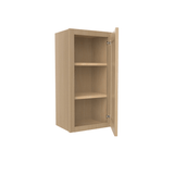 30 Inch High Single door Wall Cabinet - Luxor Harvest - RTA, 15W x 30H x 12d - BUILDMYPLACE