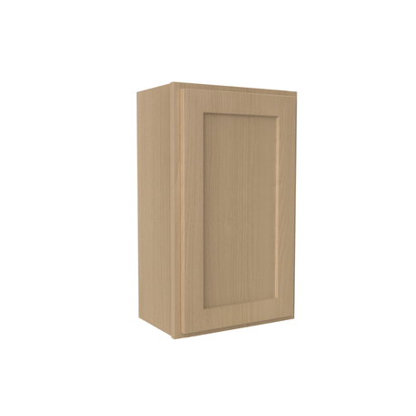 30 Inch High Single door Wall Cabinet - Luxor Harvest - RTA, 18W x 30H x 12d - BUILDMYPLACE