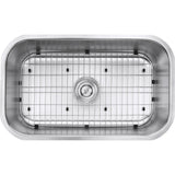 30 - inch Undermount 16 Gauge Stainless Steel Kitchen Sink Single Bowl - BUILDMYPLACE