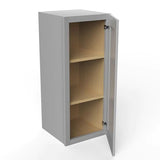 30 inch Wall Cabinet - 12W x 30H x 12D - Grey Shaker Cabinet - BUILDMYPLACE