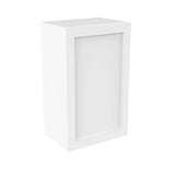 30 inch Wall Cabinet - 18W x 30H x 12D - Aria White Shaker - BUILDMYPLACE