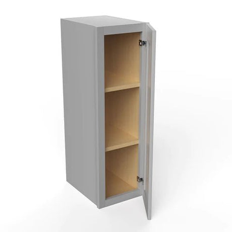 30 inch Wall Cabinet - 9W x 30H x 12D - Grey Shaker Cabinet - BUILDMYPLACE