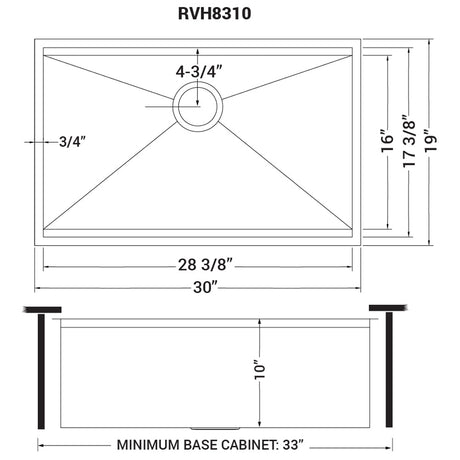 30 - inch Workstation Ledge Undermount 16 Gauge Stainless Steel Kitchen Sink Single Bowl - BUILDMYPLACE