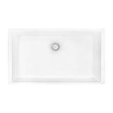 30 x 18 inch Granite Composite Undermount Single Bowl Kitchen Sink - BUILDMYPLACE