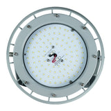 300 Watt LED Explosion Proof Round High Bay Light, B Series, Dimmable, 5000K, 42000LM, AC100 - 277V, IP66, Ideal for Oil & Gas Refineries, Drilling Rigs, Petrochemical Facilities - BUILDMYPLACE