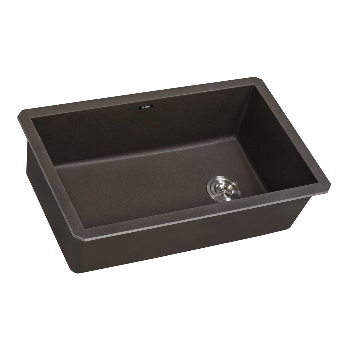 31 x 19 inch Undermount Granite Composite Single Bowl Kitchen Sink - BUILDMYPLACE