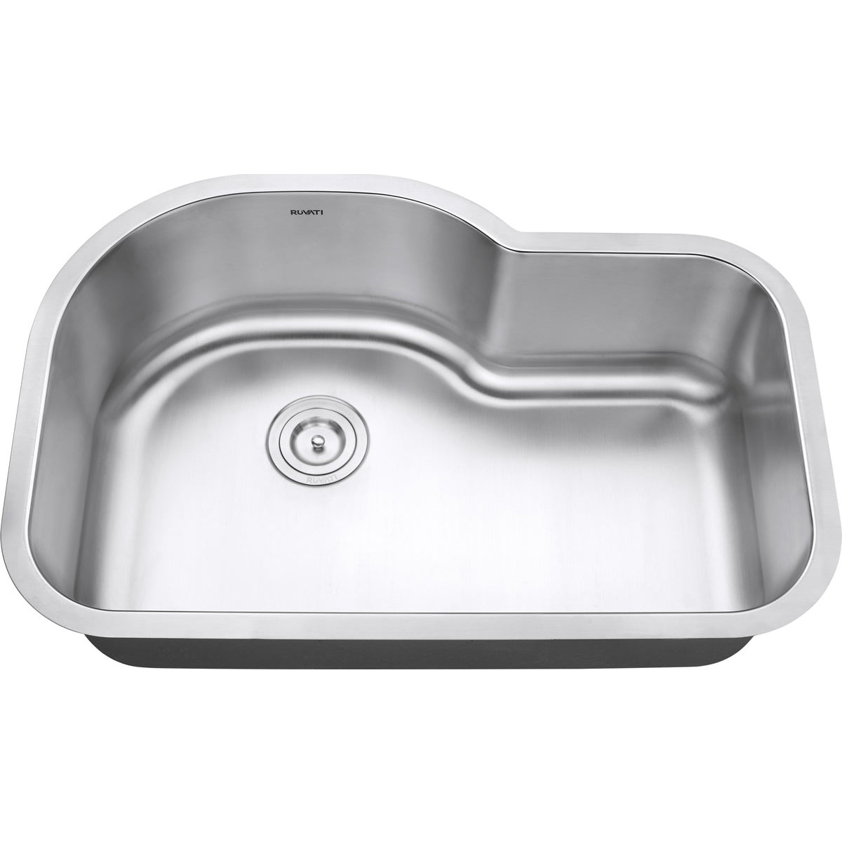 32 Inch Undermount 16 Gauge Kitchen Sink Single Bowl - BUILDMYPLACE