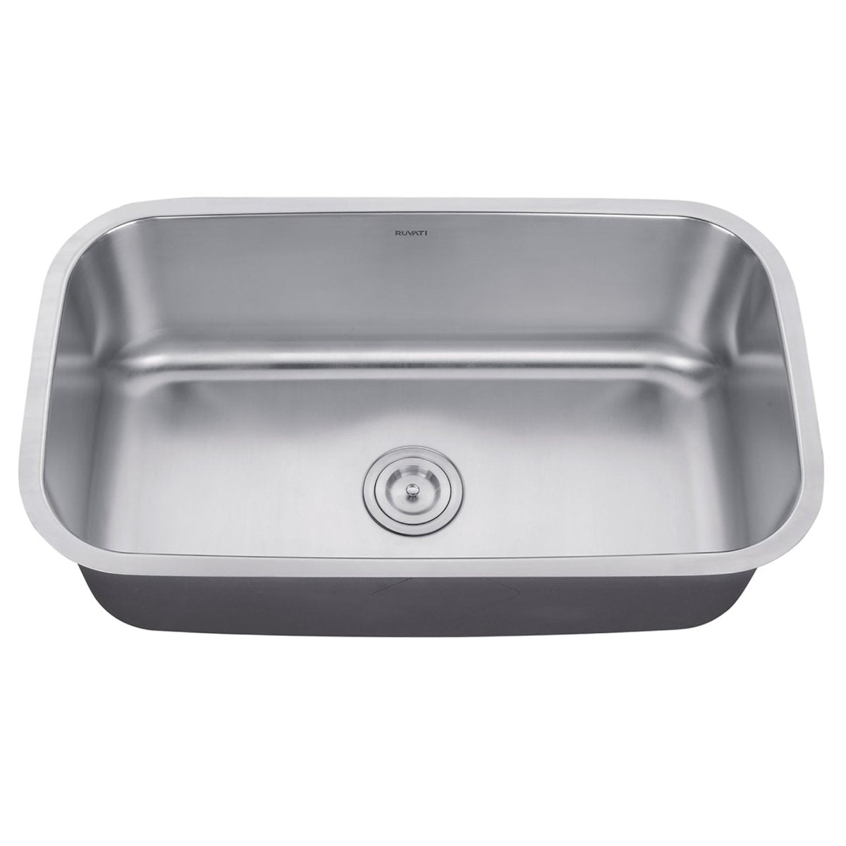 32 - inch Undermount 16 Gauge Stainless Steel Kitchen Sink Single Bowl - BUILDMYPLACE