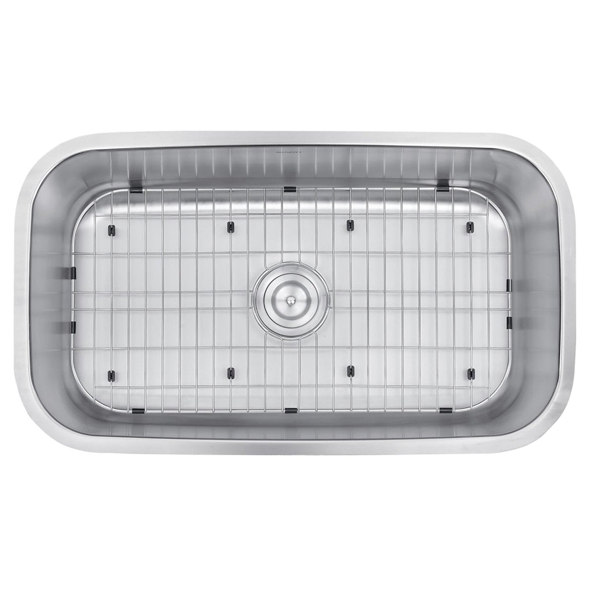 32 - inch Undermount 16 Gauge Stainless Steel Kitchen Sink Single Bowl - BUILDMYPLACE