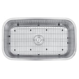 32 - inch Undermount 16 Gauge Stainless Steel Kitchen Sink Single Bowl - BUILDMYPLACE