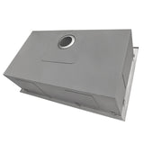 33 x 22 inch Drop - in Tight Radius 16 Gauge Stainless Steel Topmount Kitchen Sink Single Bowl - BUILDMYPLACE