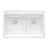 33 x 22 inch Drop - in TopMount Granite Composite Double Bowl Low Divide Kitchen Sink - BUILDMYPLACE