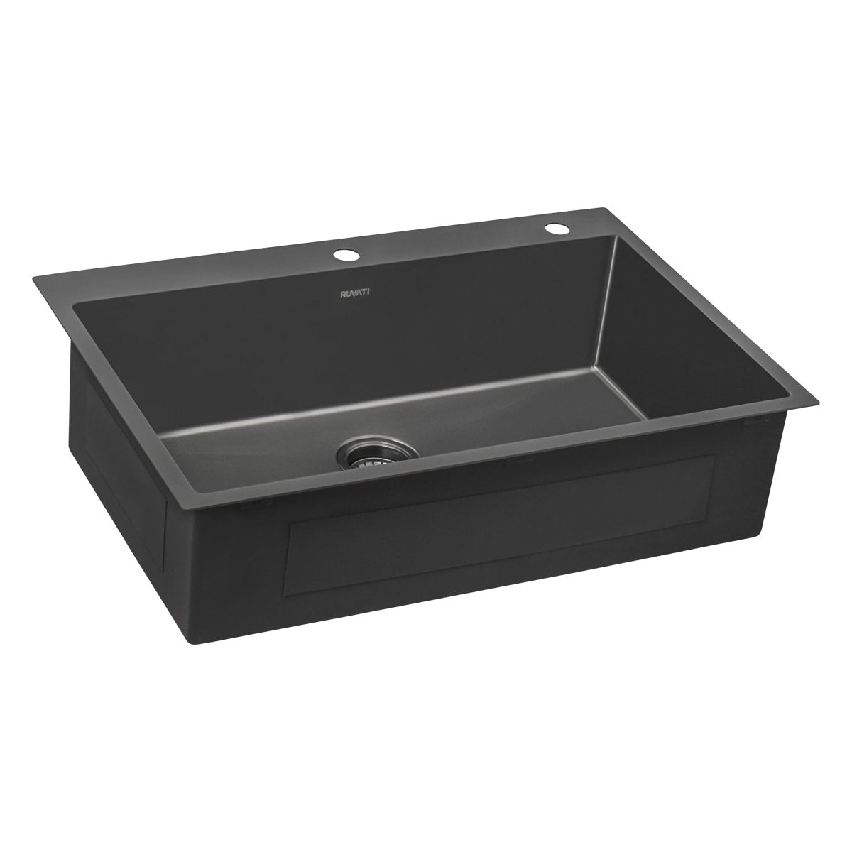 33 x 22 inch Stainless Steel Drop - in Topmount Kitchen Sink 16 Gauge Single Bowl - BUILDMYPLACE