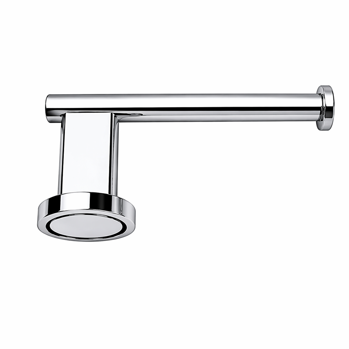 Ivanees 4-Piece Bathroom Accessories Set in Chrome Finish – Stainless Steel Robe Hook, Towel Ring, Toilet Paper Holder & Towel Bar