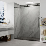 Ivanees 60"W x 32"D x 84"H - Armani grey Polished Shower Wall System (5-Piece)