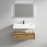 Alysa 36" Floating Bathroom Vanity Set with FLX16 Acrylic Sink