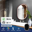 36 in. x 48 in. LED Lighted Bathroom Vanity Mirror, Anti - Fog, CRI 90+, Adjustable Color Temperature & Remembrance, Lighted Makeup Mirrors, Neu - U Style - BUILDMYPLACE