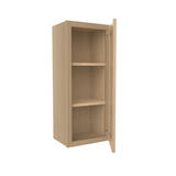 36 Inch High Single door Wall Cabinet - Luxor Harvest - RTA, 15W x 36H x 12d - BUILDMYPLACE