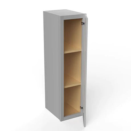 36 inch Wall Cabinet - 9W x 36H x 12D - Grey Shaker Cabinet - BUILDMYPLACE