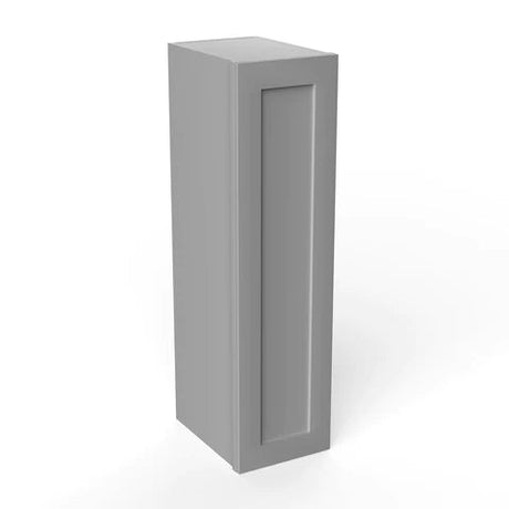 36 inch Wall Cabinet - 9W x 36H x 12D - Grey Shaker Cabinet - BUILDMYPLACE