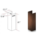 ZLINE 61" Wooden Chimney Extension for Ceilings up to 12.5 ft. (373AW-E)