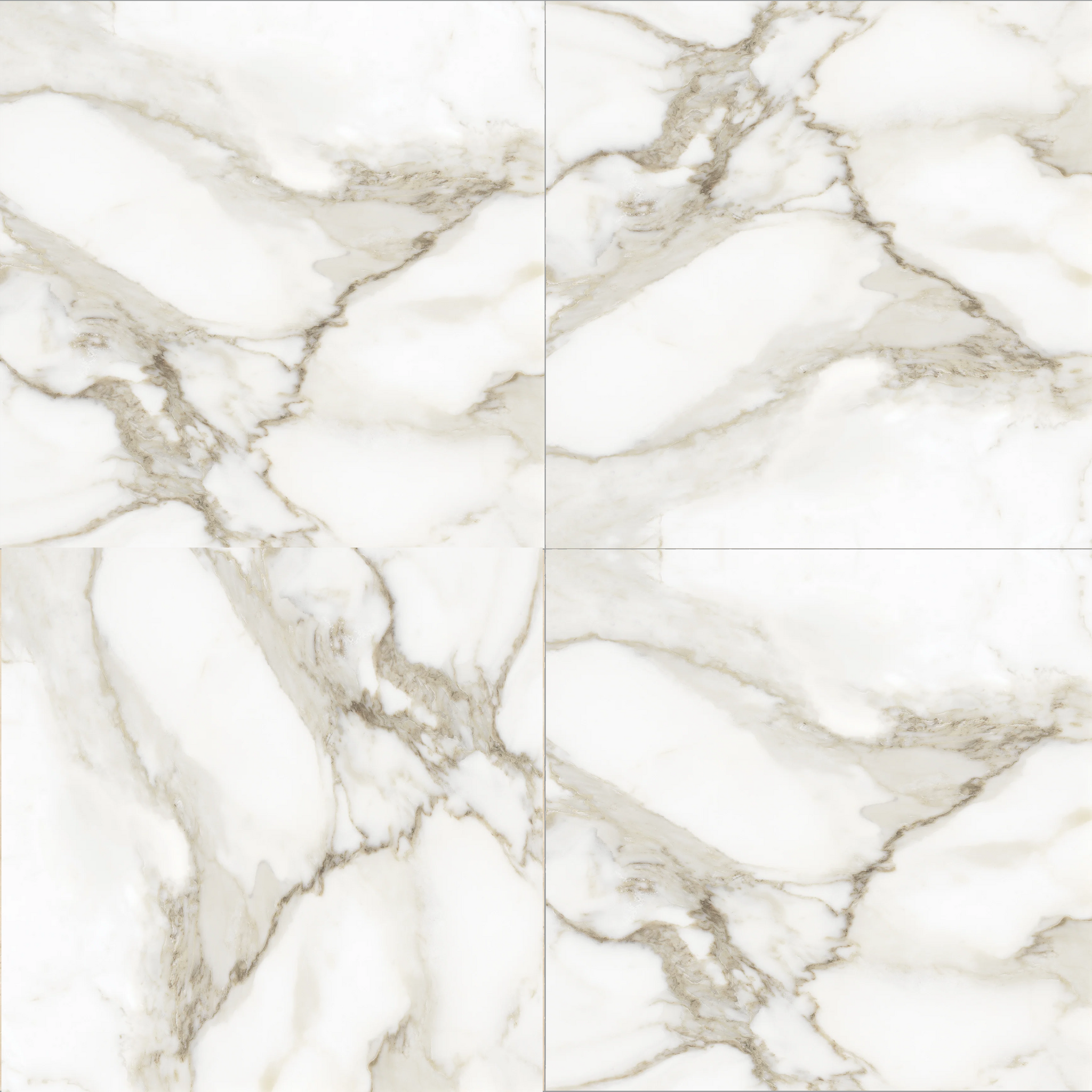 24 X 24 In La Marca Calacatta Polished Rectified Glazed Porcelain