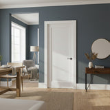 Ivanees 1-Panel Hollow Core Molded Shaker Door Slab - Madison 80 Inch Height