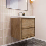 Saviour Wall Mounted Bathroom Vanity with Reinforced Acrylic Sink