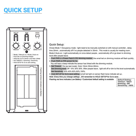 wireless-wall-mount-pir-occuancy-vcancy-sensor-with-switch-manually-turn-on-off-and-dim-command