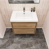 Saviour Wall Mounted Bathroom Vanity with Reinforced Acrylic Sink