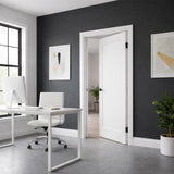 Ivanees 1-Panel Hollow Core Molded Shaker Door Slab - Madison 80 Inch Height