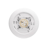 4 Inch LED Disk Downlight, 10W, 5CCT Changeable:2700K/3000K/3500K/4000K/5000K, 120V AC, Damp Rated - BUILDMYPLACE