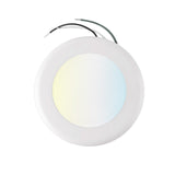 4 Inch LED Disk Downlight, 10W, 5CCT Changeable:2700K/3000K/3500K/4000K/5000K, 120V AC, Damp Rated - BUILDMYPLACE