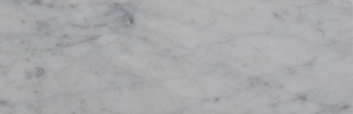 4 X 12 in. Bianco Carrara White Honed Marble Tile - BUILDMYPLACE