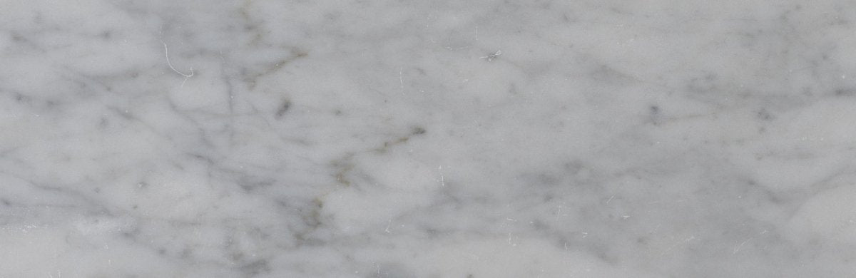 4 X 12 in. Bianco Carrara White Honed Marble Tile - BUILDMYPLACE