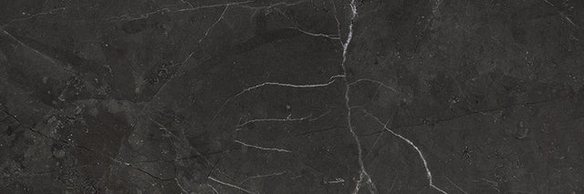 4 X 12 In La Marca Nero Venato Honed Rectified Glazed Porcelain - BUILDMYPLACE