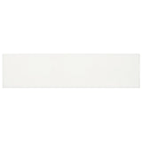 4 X 16 In Soho Canvas White Light Colors Matte Pressed Glazed Ceramic - BUILDMYPLACE