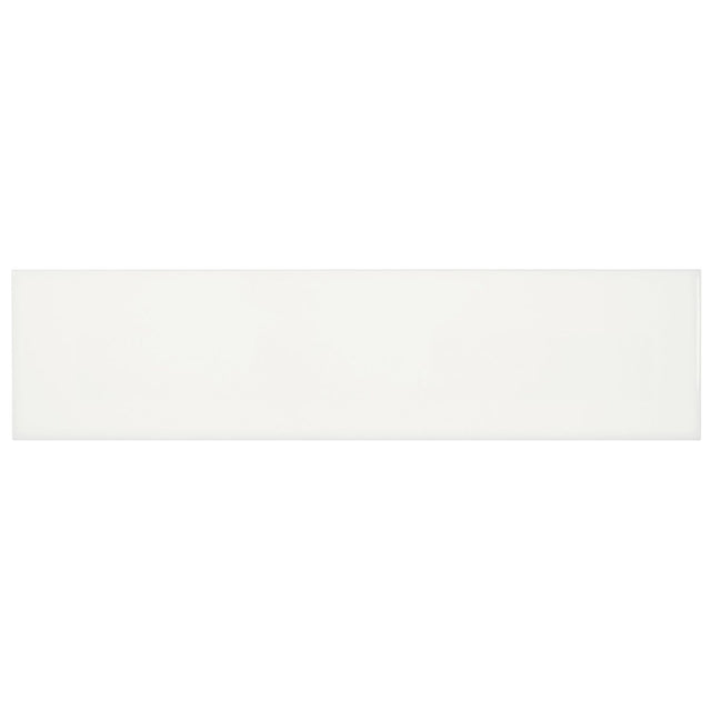 4 X 16 In Soho Canvas White Light Colors Matte Pressed Glazed Ceramic - BUILDMYPLACE