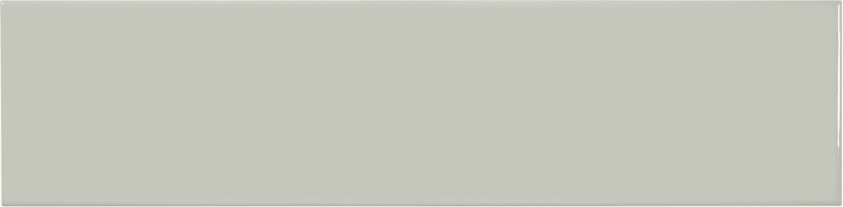 4 x 16 in. Soho Soft Sage Glossy Pressed Glazed Ceramic Wall Tile - BUILDMYPLACE