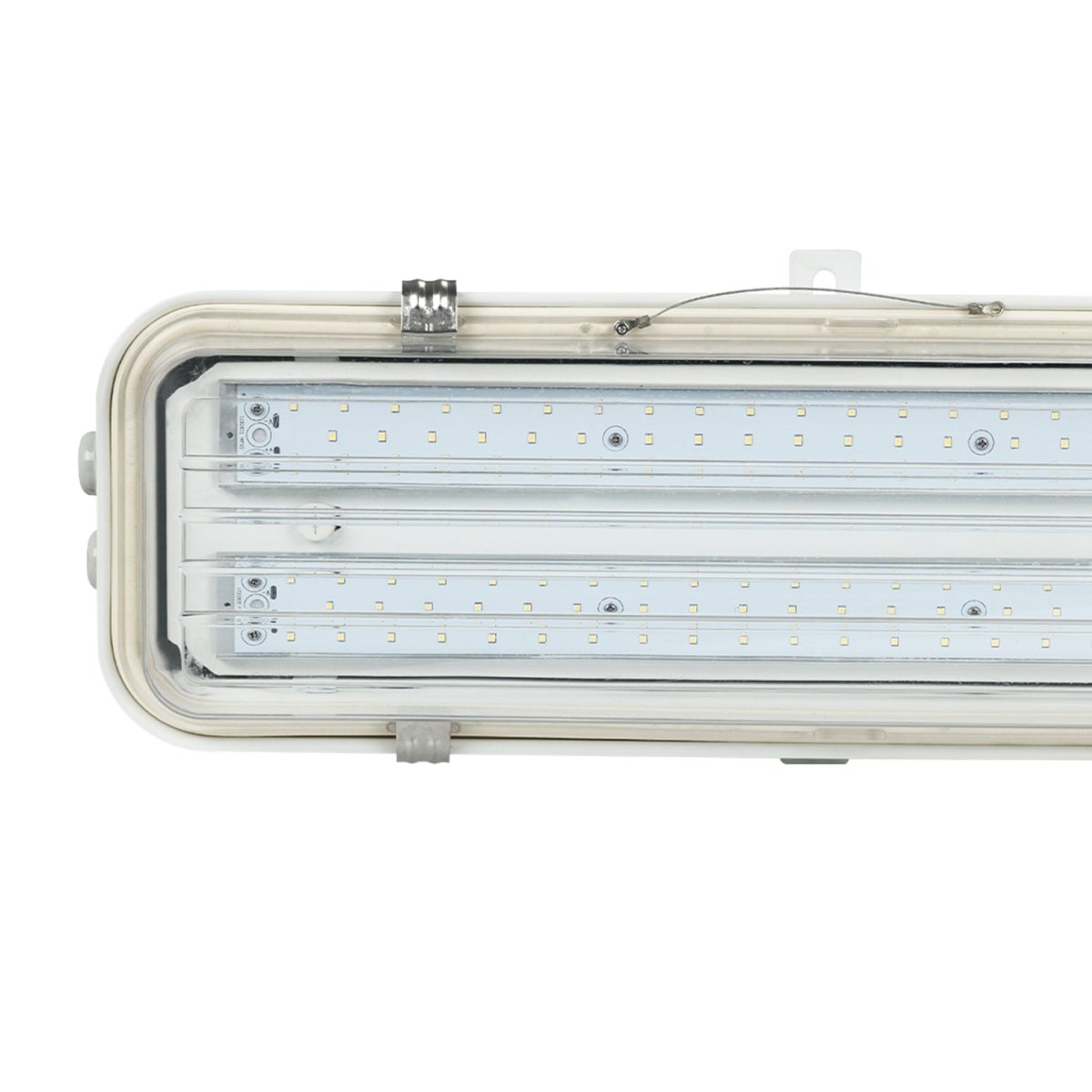 40 Watt 2FT LED Explosion Proof Vapor Proof Light, R Series, Dimmable, 5000K, 5600LM, AC100 - 277V, IP66, Hazardous Location Lighting Fixtures - BUILDMYPLACE