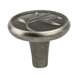 Art Nouveau Vintage Nickel Knob