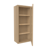 42 Inch High Single door Wall Cabinet - Luxor Harvest - RTA, 18W x 42H x 12d - BUILDMYPLACE