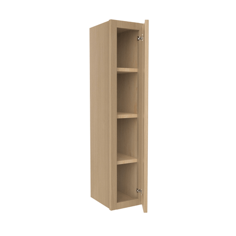42 Inch High Single door Wall Cabinet - Luxor Harvest - RTA, 9W x 42H x 12d - BUILDMYPLACE